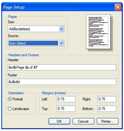 Printing Tips How To Adjust Printer Margins For Your Browser Windows