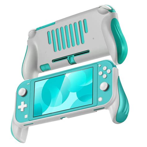 Pro Grip Case For Nintendo Switch Lite Protective Shell Cover Blue