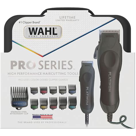 Pro Series Platinum Corded Hair Clipper Corded Trimmer Kit