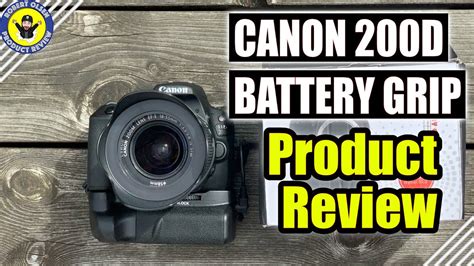 Product Review Battery Grip For Canon Eos 200D Canon Sl2 Rebel 2