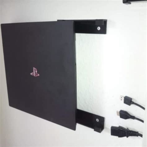 Ps4 Slim Wall Mount Etsy