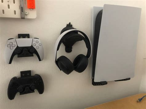 Ps5 Digital Edition Wallmount By Printuin Download Free Stl Model