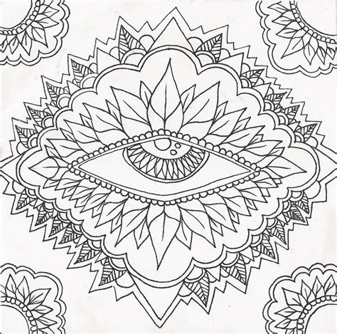 Psychedelic Coloring Pages To Print Free Printable Coloring Pages