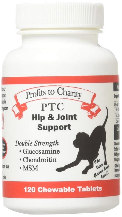 Ptc Glucosamine Chondroitin Msm For Dogs Strength Hip And Joint Support Usa Ebay