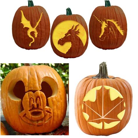 Pumpkin Carving Printable Patterns Free Free Printable