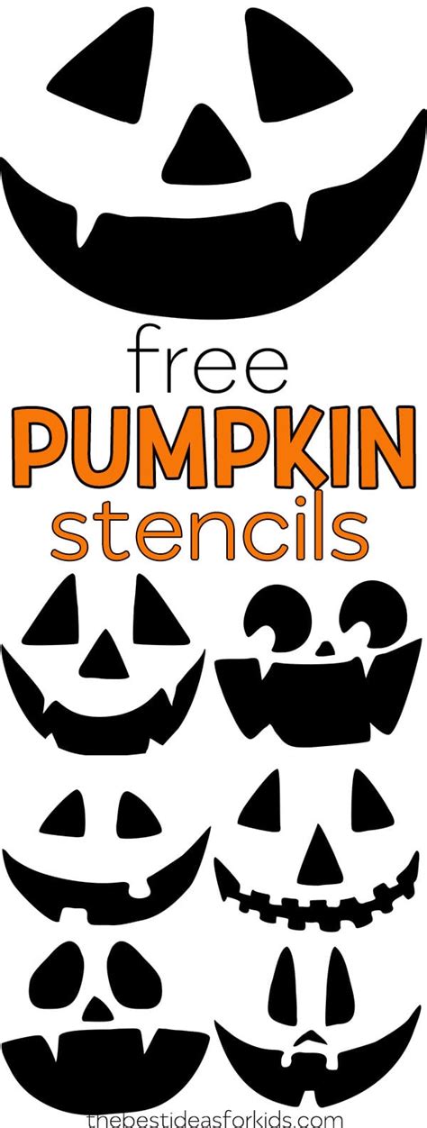 Free Pumpkin Carving Templates Printable Designs