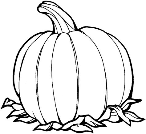 Free Pumpkin Coloring Pages for Kids to Print