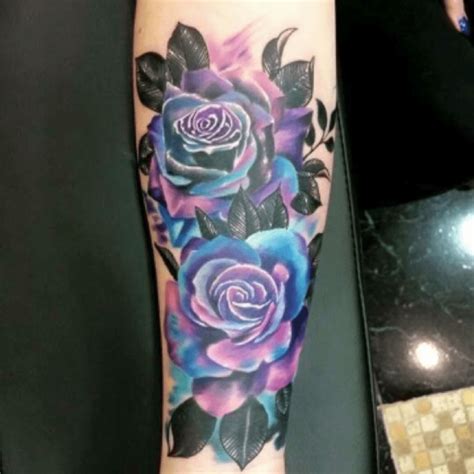 Purple Rose Tattoo Purple Rose Tattoo Purple Rose Tattoos Blue Rose