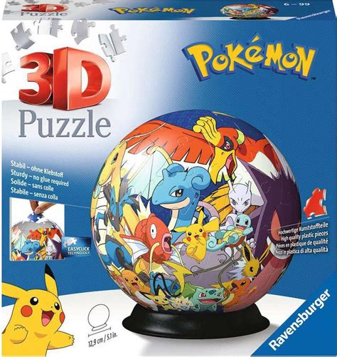 Puzzle Puzzleball Pok Mon 3D Puzzlemania Ch