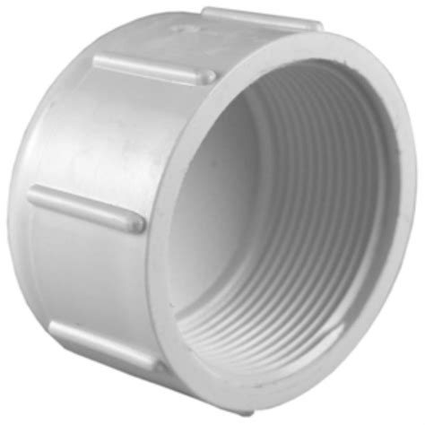 Pvc 3 4 Inch Threaded Cap 3 4 Pvc Fittings The Home Improvement Outlet