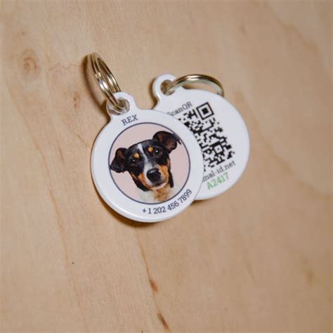 Qr Pet Id Tag Customizable Pet Tag Animal Id Net Animal Id Net