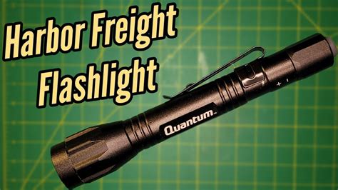 Quantum Flashlight A Harbor Freight Special Youtube