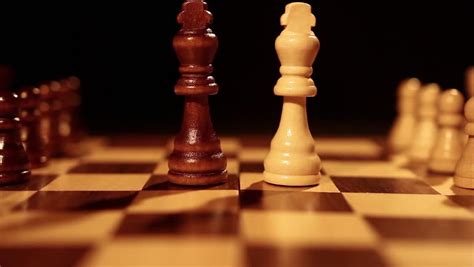 Queen Takes King Chess Stock Footage Video 5643947 Shutterstock