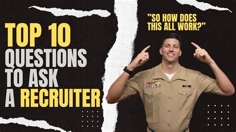 Questions to Ask Army Recruiters Before Enlisting