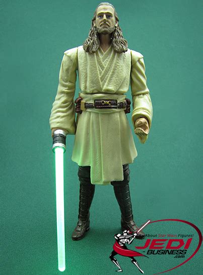 Qui Gon Jinn Light Up Lightsaber Blade Movie Heroes Series