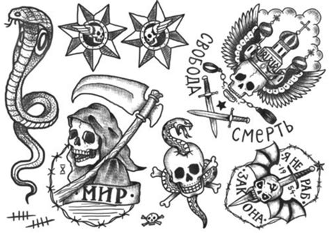 Quick Guide To Russian Prison Tattoos Russian Prison Tattoos Prison