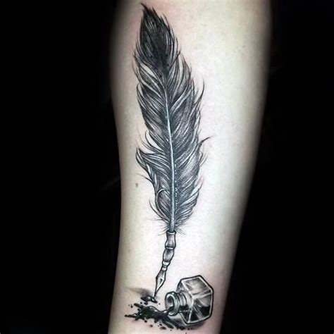 Quill Tattoo Design Inspiration and Meaning Explained