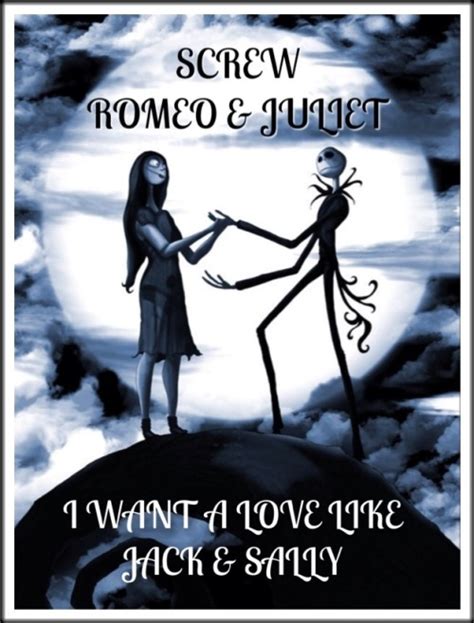 Quotes Love Romantic Jack And Sally Wall Leaflets