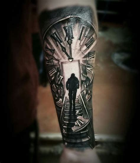 R Sultat De Recherche D Images Pour Stairs To Clock Tattoo Tattoo