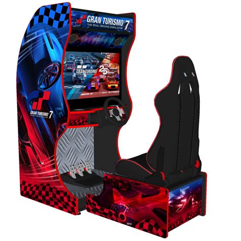 Race Car Simulator Gran Turismo Arcade Game Machine Hire