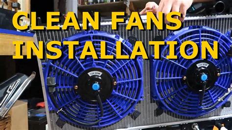 Radiator And Aftermarket Fans Installation Eclipse2gbuild Youtube