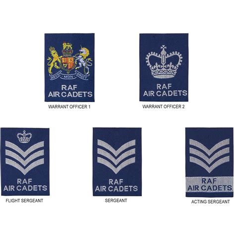 Raf Air Cadets Amp Raf Ranks Royal Air Force Rafac Cadet Kit Shop