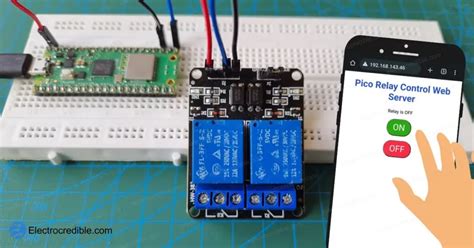 Raspberry Pi Pico Relay Tutorial Micropython Code