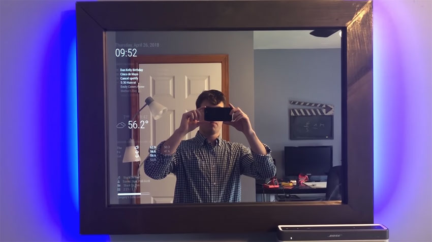 Raspberry Pi Smart Mirror Alexa Raspberry