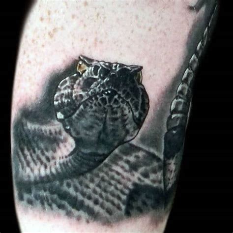 7 Rattlesnake Tattoo Designs with Deadly Charm