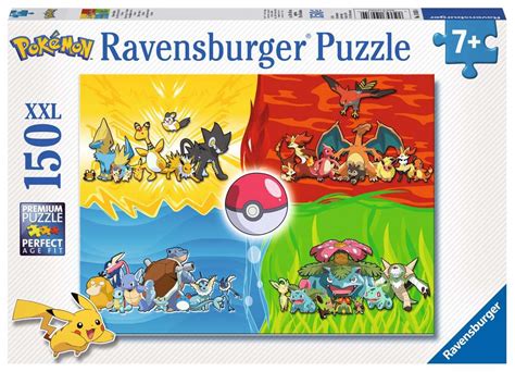 Ravensburger Pokemon Xxl 150Pc Jigsaw Puzzle Children S Puzzles