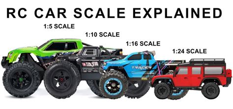 Rc Car Scales And Sizes