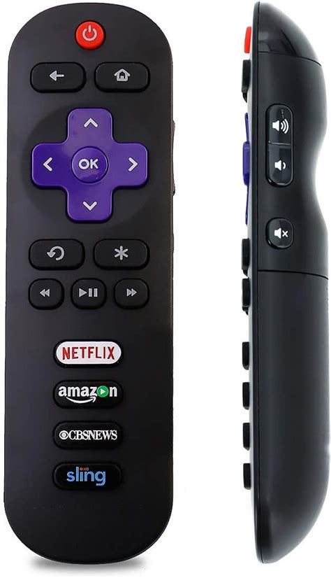 Rc280 Replacement Remote Control For Tcl Roku Tv W Net Cbs Sling