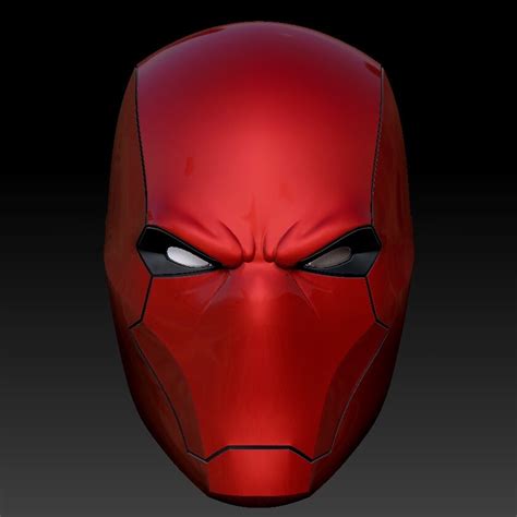 Red Hood Helmet Pepakura File