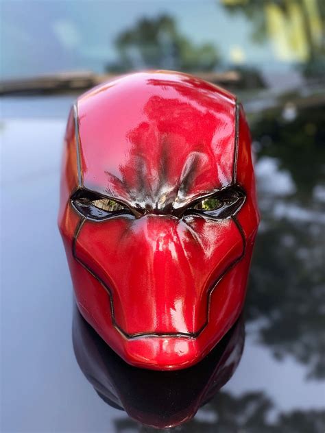 Red Hood Rebirth Helmet Hq Resin Godofprops