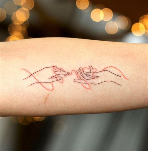 Red String of Fate Tattoo Meaning and Designs