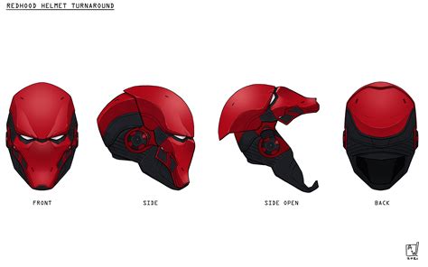 Redhood Custom Helmet Design Commission 1 Images Behance