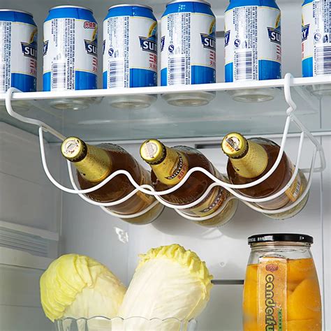 Refrigerator Beer Bottle Storage Rack Refrigerator Fresh Beer Storage