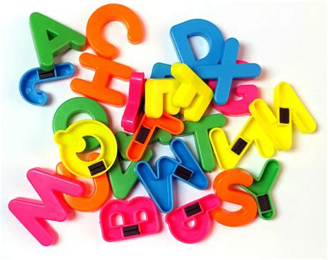 Fun with Refrigerator Letter Magnets