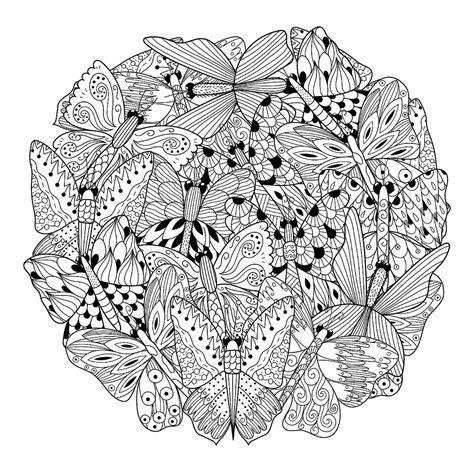 Relaxing Coloring Pages Free Printable Mandala Inspired Coloring Pages