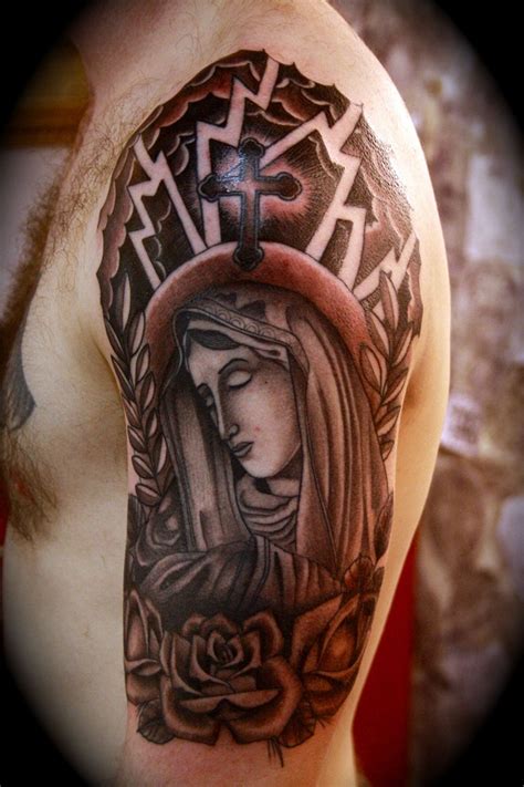 Religious Sleeve Tattoos Designs Ideas And Meaning Tattoos For You