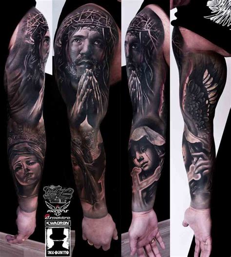 Religious Tattoo Sleeve Best Tattoo Ideas Gallery