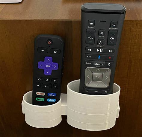 Remote Control Holder By Davidhirka Download Free Stl Model Printables Com