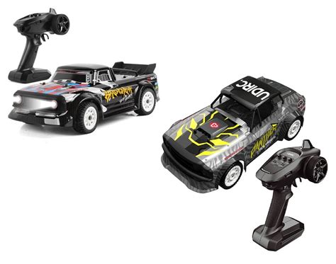 Remote Control Rc Drift Car Battle Pack 1 16 4Wd Gyro Dual Mode W Led