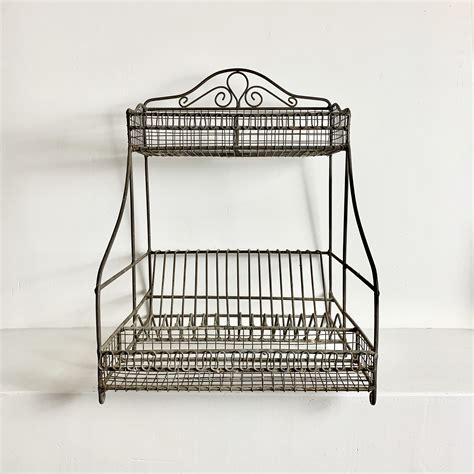 Repurposed Wire Dish Rack To File Organizer Dish Racks File