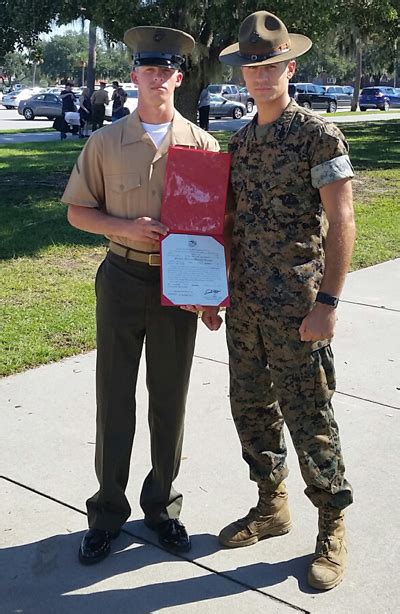 Revere Graduate Returns Home From Marine Corps Boot Camp After Several Months Lantern