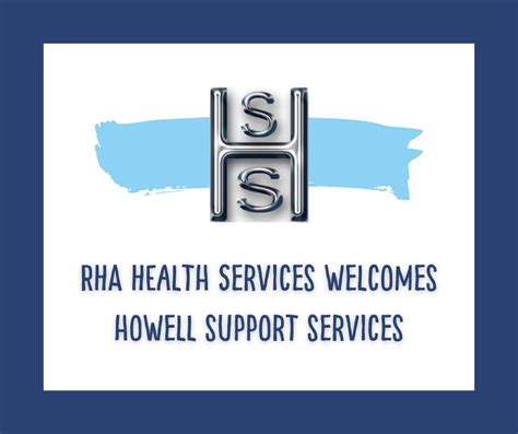 Rha Health Services Welcomes Howell Support Services Rha Health Services