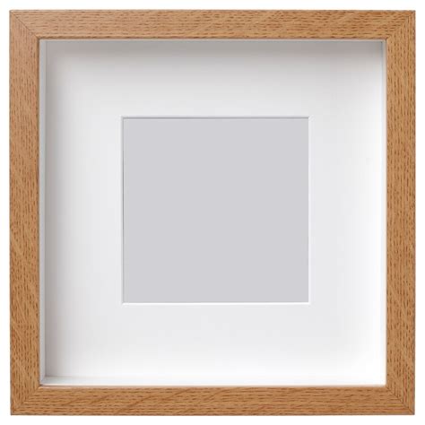 Ribba Oak Effect Frame Picture Without Mount Width 23 Cm Ikea