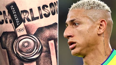 Richarlison S Tattoos Explained As Brazil Ace Becomes Addicted To Body Art After Following Cristiano Ronaldo The Sun