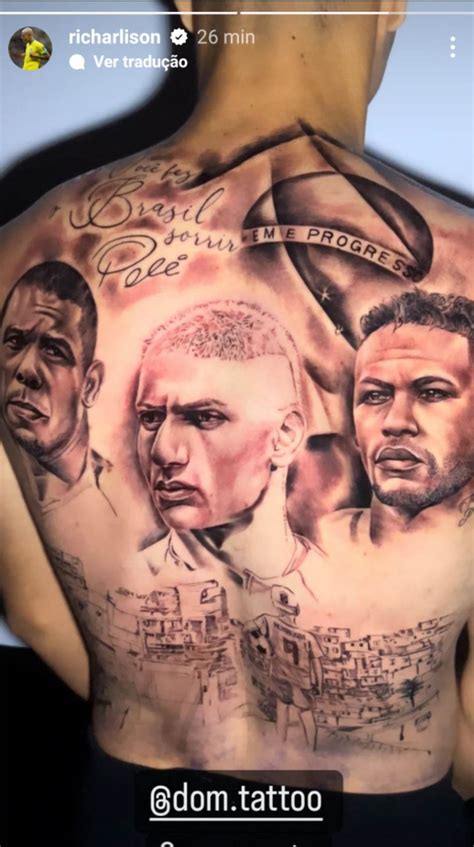 Richarlison's Unique Tattoo: Meaning and Significance Revealed