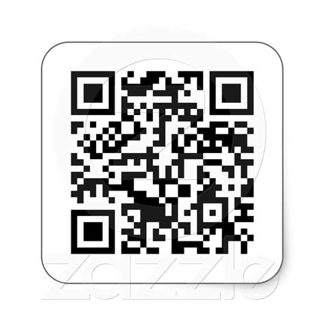 Rick Roll Qr Code Rickrolled Stickers From Zazzle Com Shut Up And Take My Money Pinterest